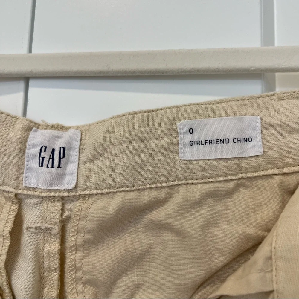 Gap Beige Girlfriend Chino Size 0 - Picture 4 of 4